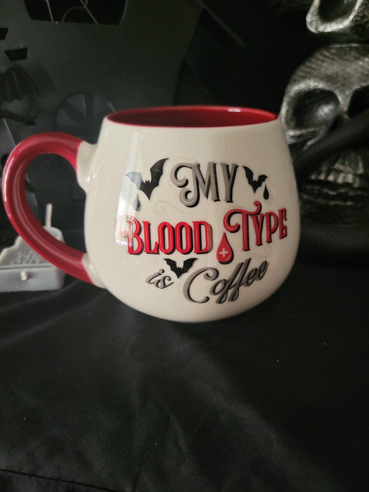 My Blood Type is Coffee Mug