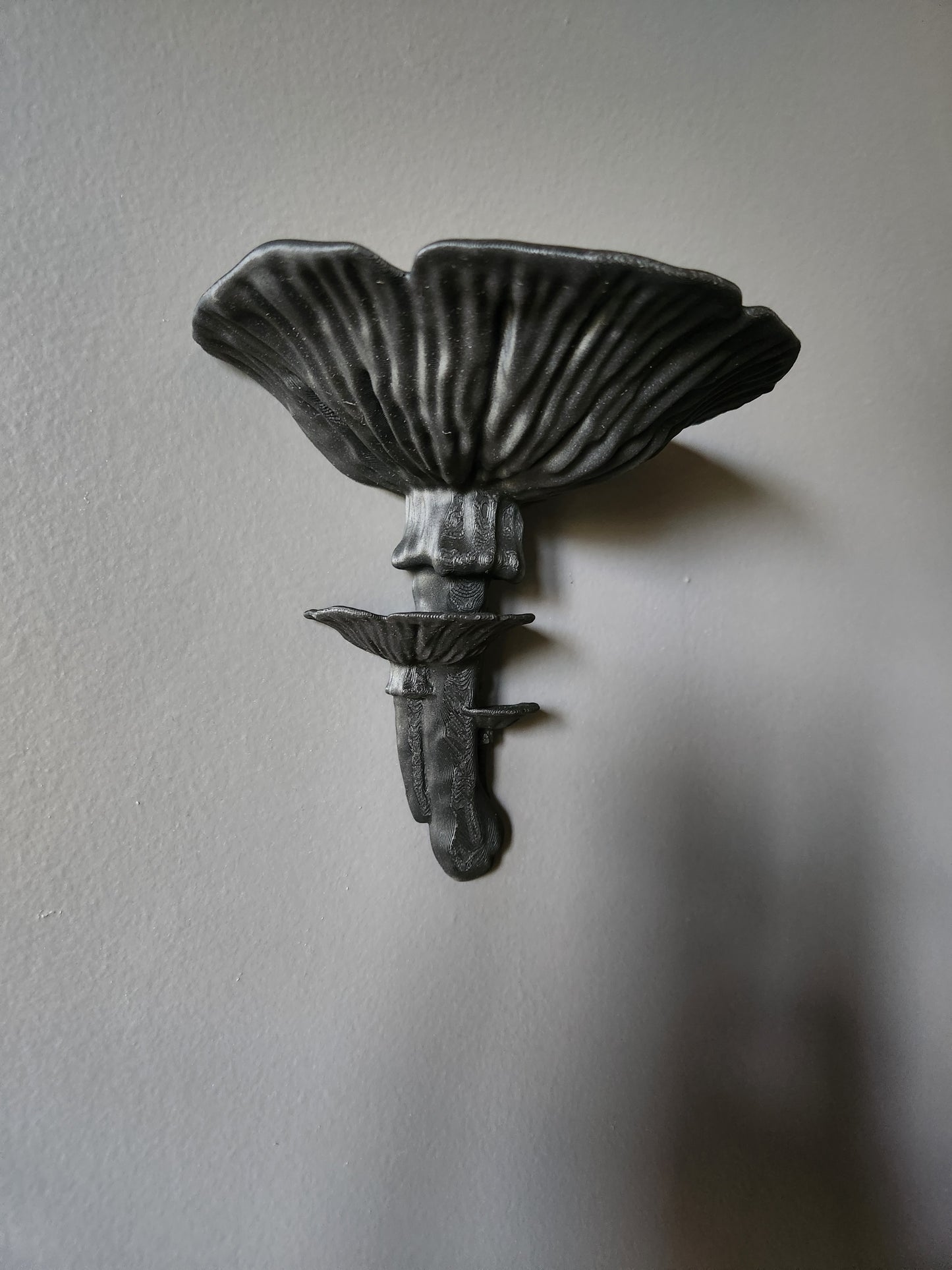 Mushroom Floating Shelf (Black)