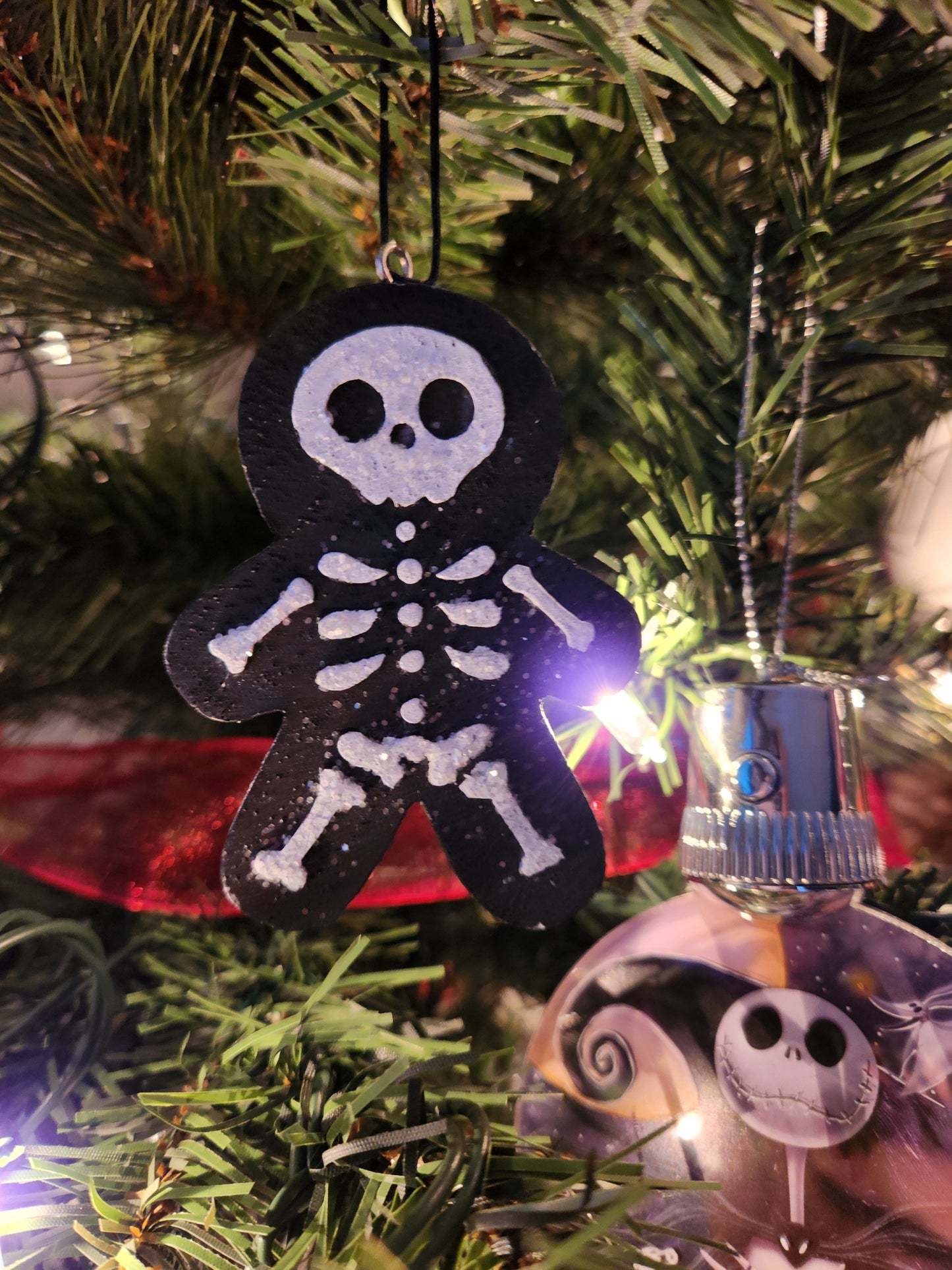 Holiday 'Gingerdead' Ornaments (Black)