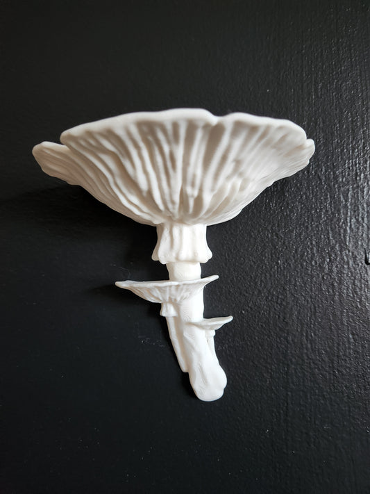 Mushroom Floating Shelf (White)