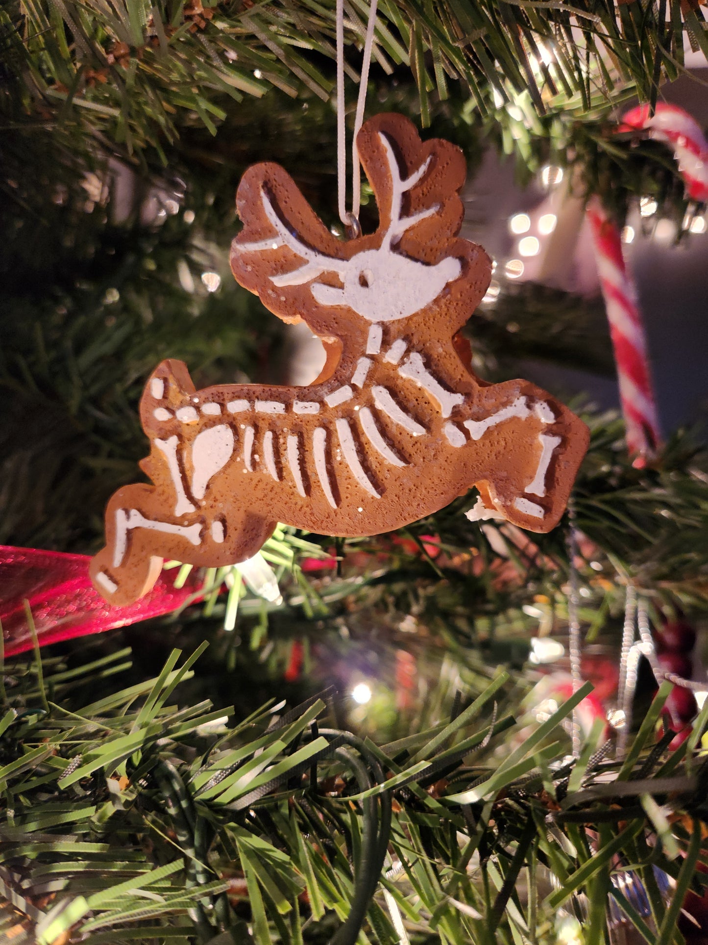Holiday 'Gingerdead' Ornaments (Brown)