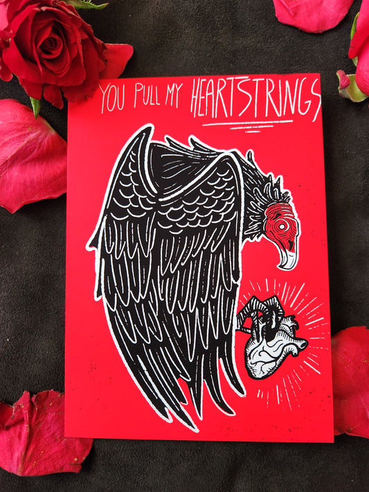 Valentine's Card - Turkey Vulture