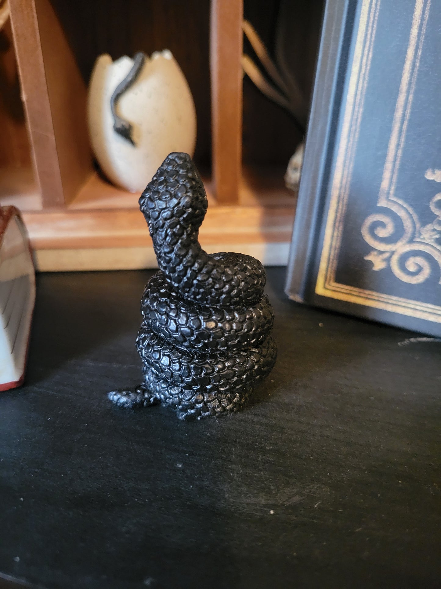 Black Snake Incense Stick Holder