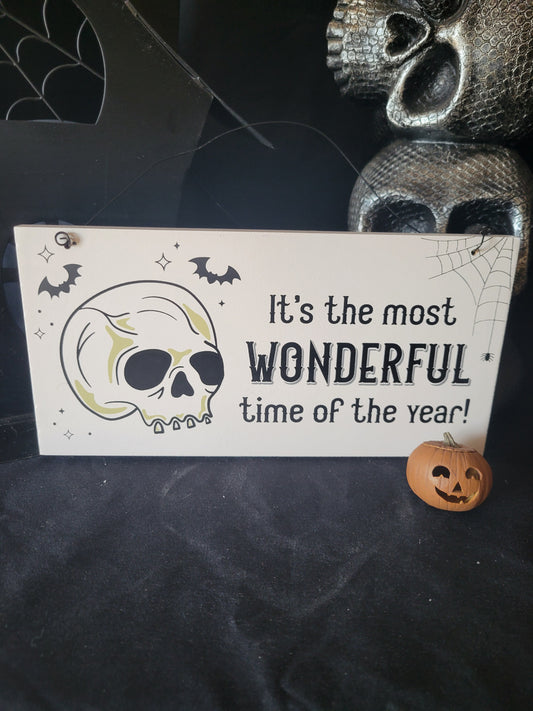 Most Wonderful Time of the Year Mini Sign