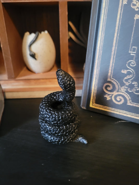 Black Snake Incense Stick Holder