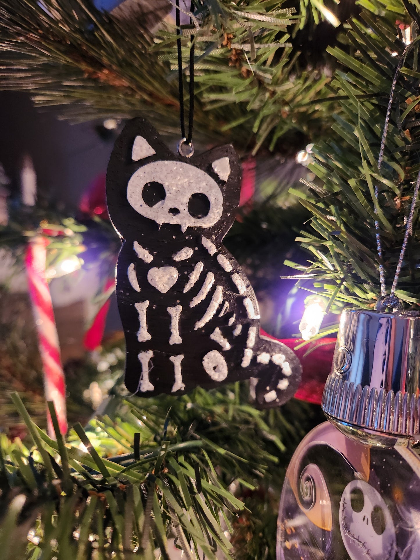 Holiday 'Gingerdead' Ornaments (Black)