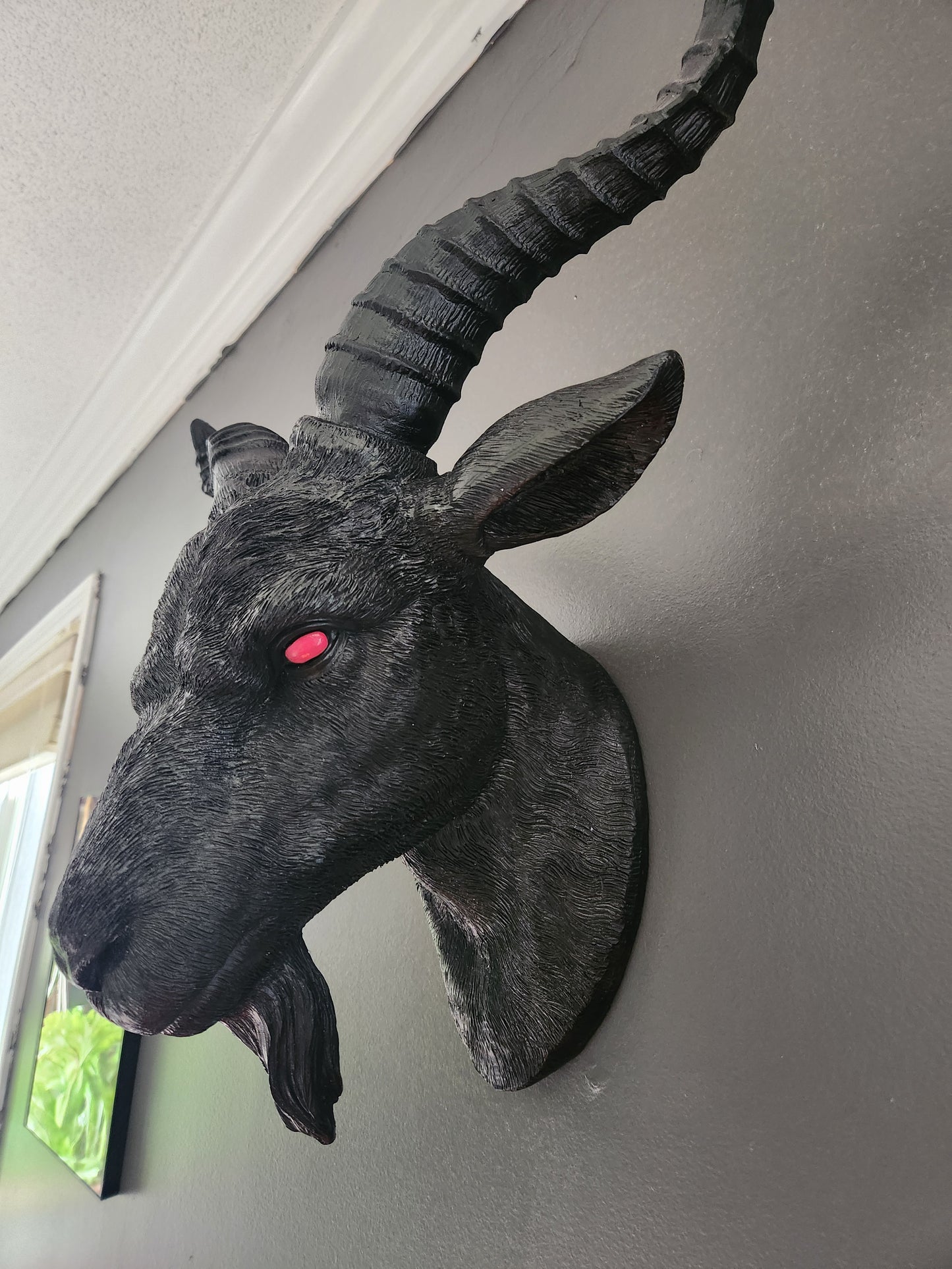 Baphomet Bust Wall Hanging