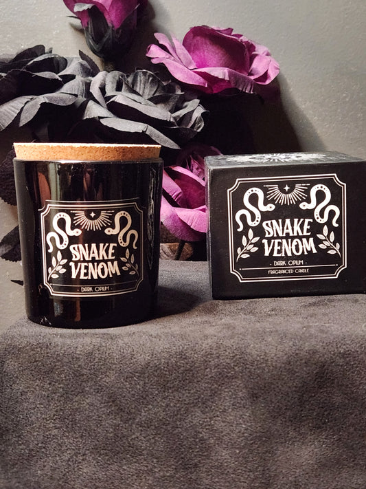 Midnight Ritual Gothic Candle - Snake Venom