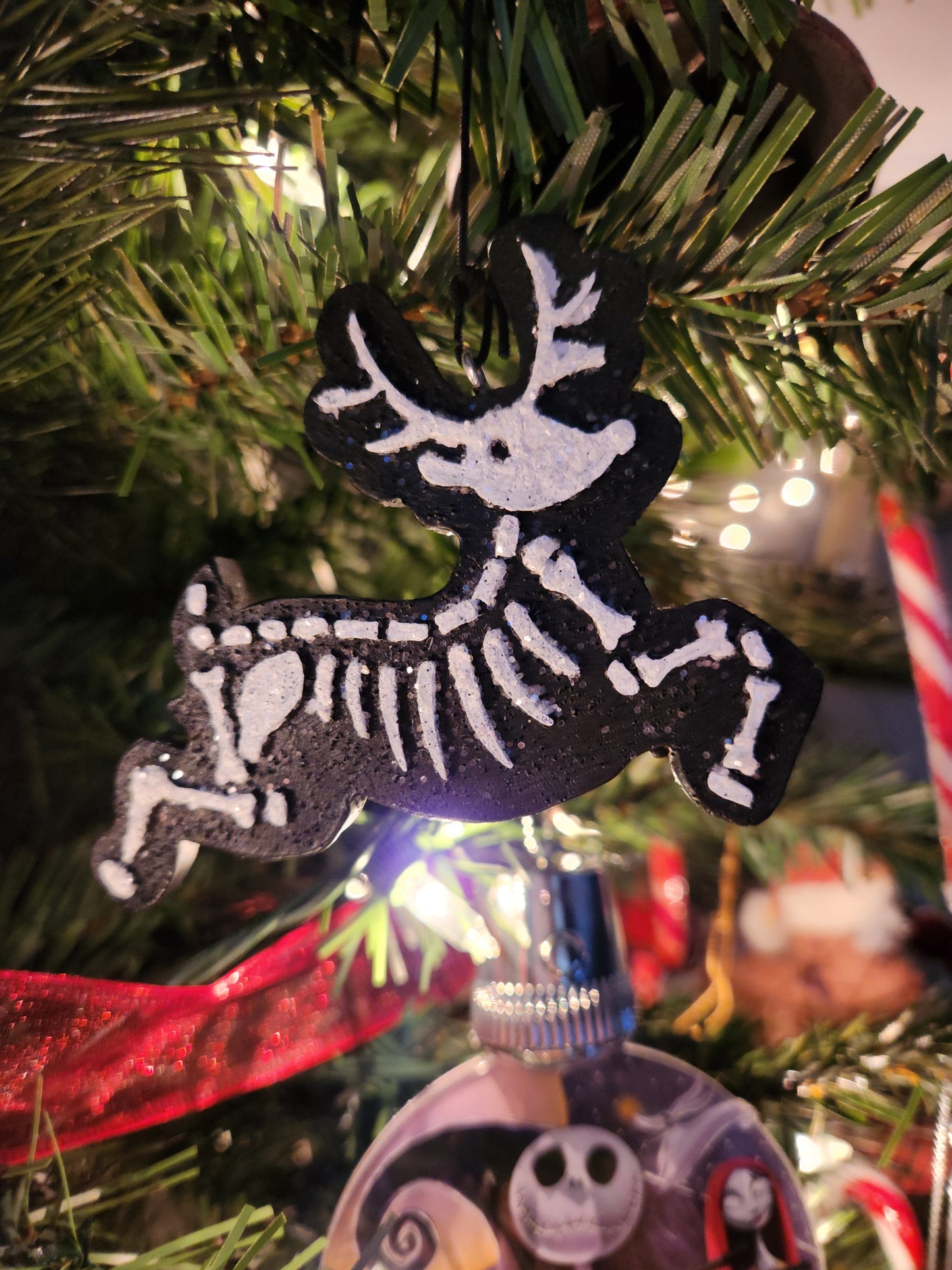 Holiday 'Gingerdead' Ornaments (Black)