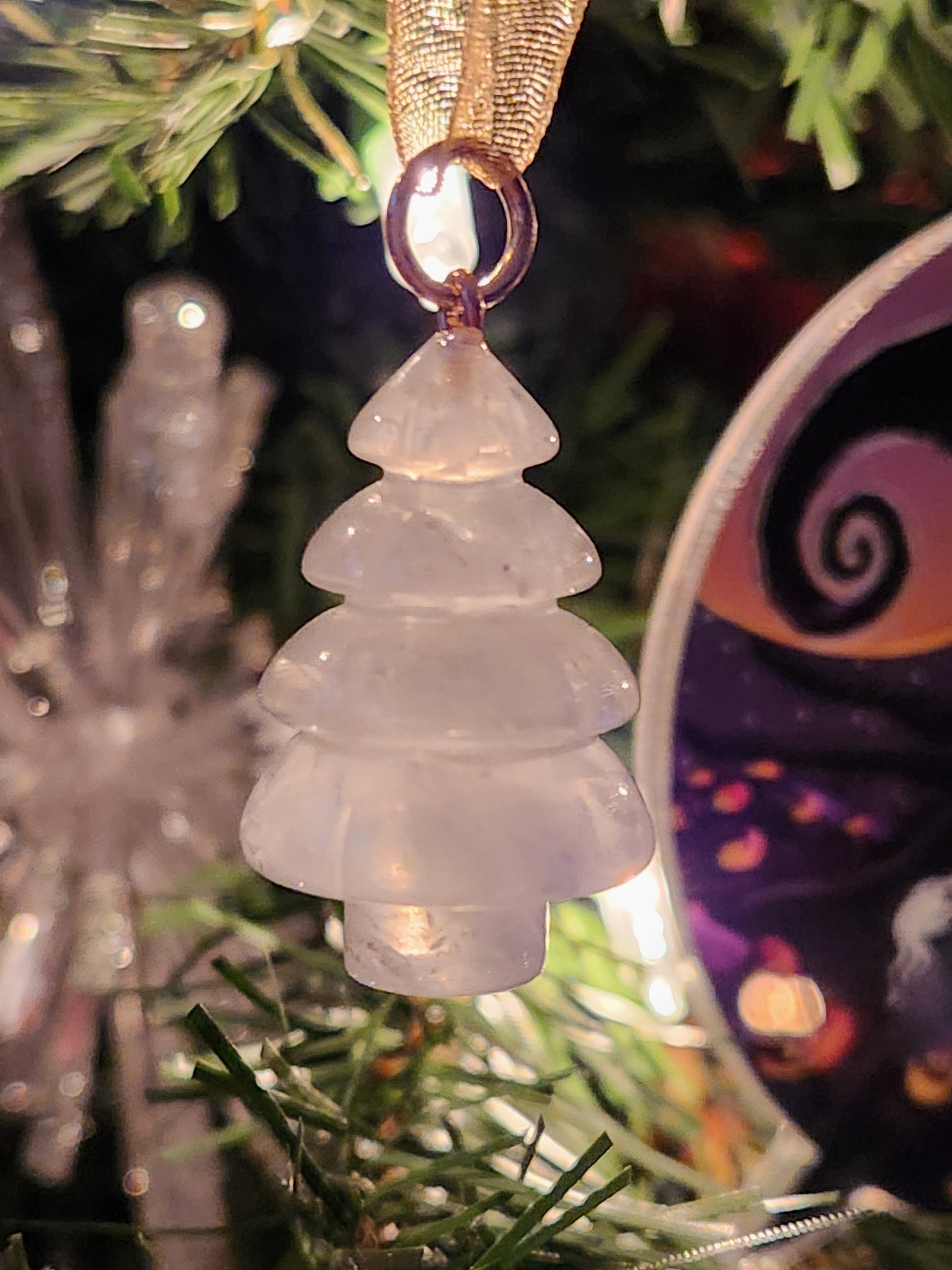 Crystal Tree Ornament Set