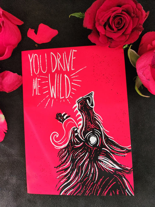 Valentine's Card - Werewolf