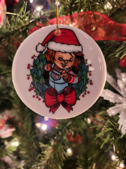 Santa Chucky Ornament