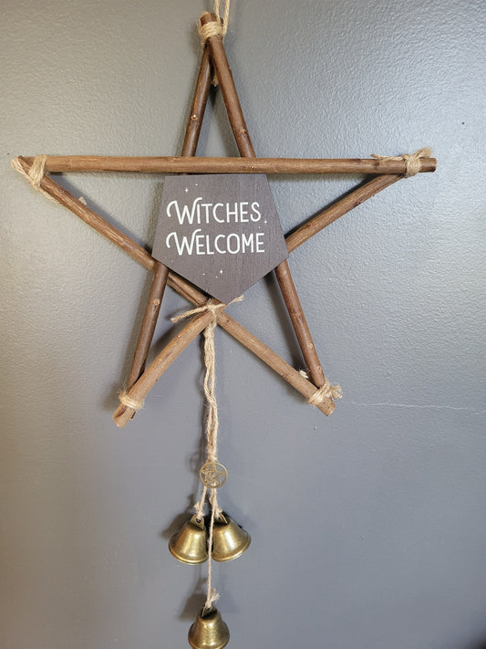 Witches Welcome Willow Sign