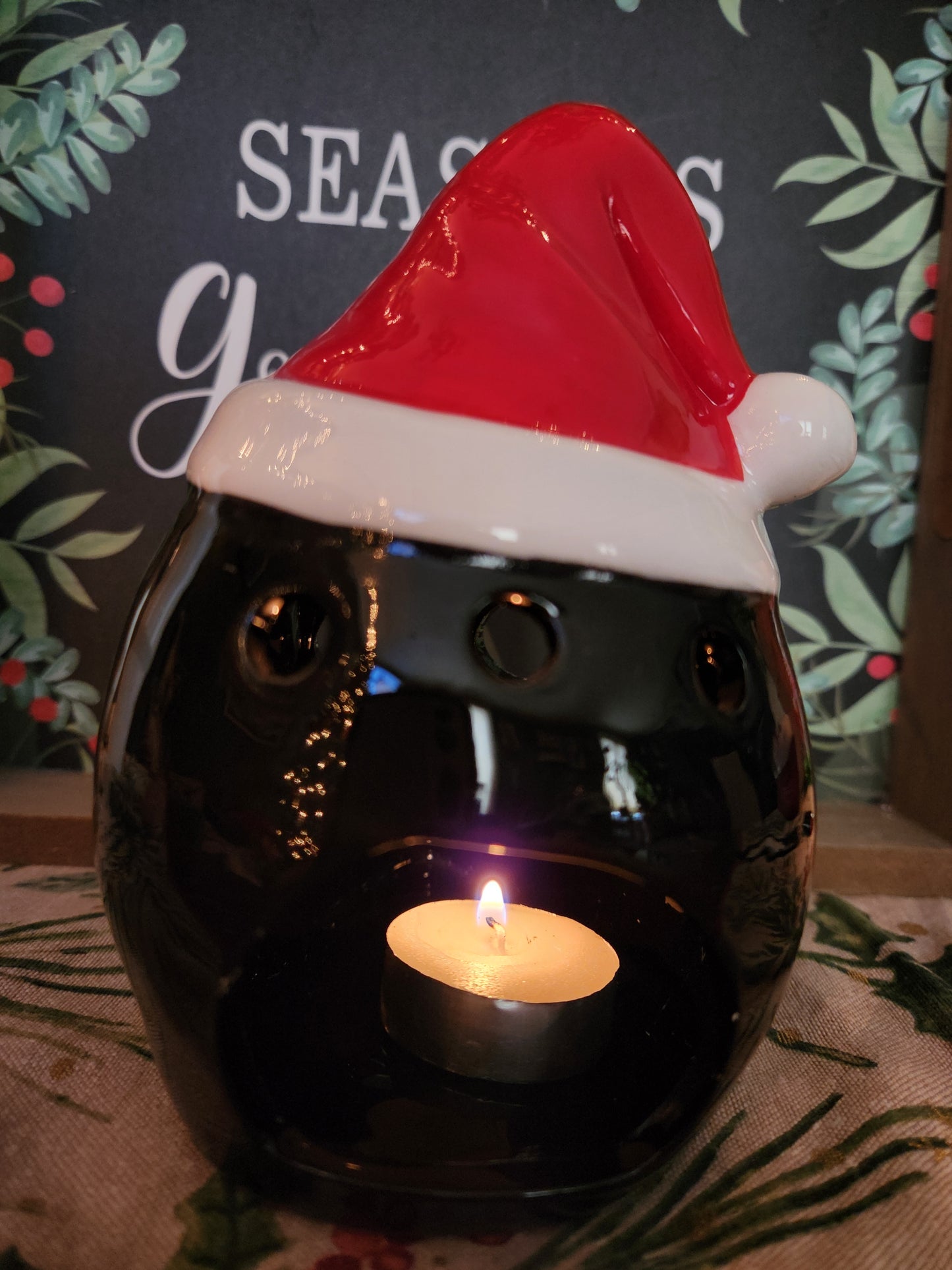 Season's Creepings Gothic Tealight Holder
