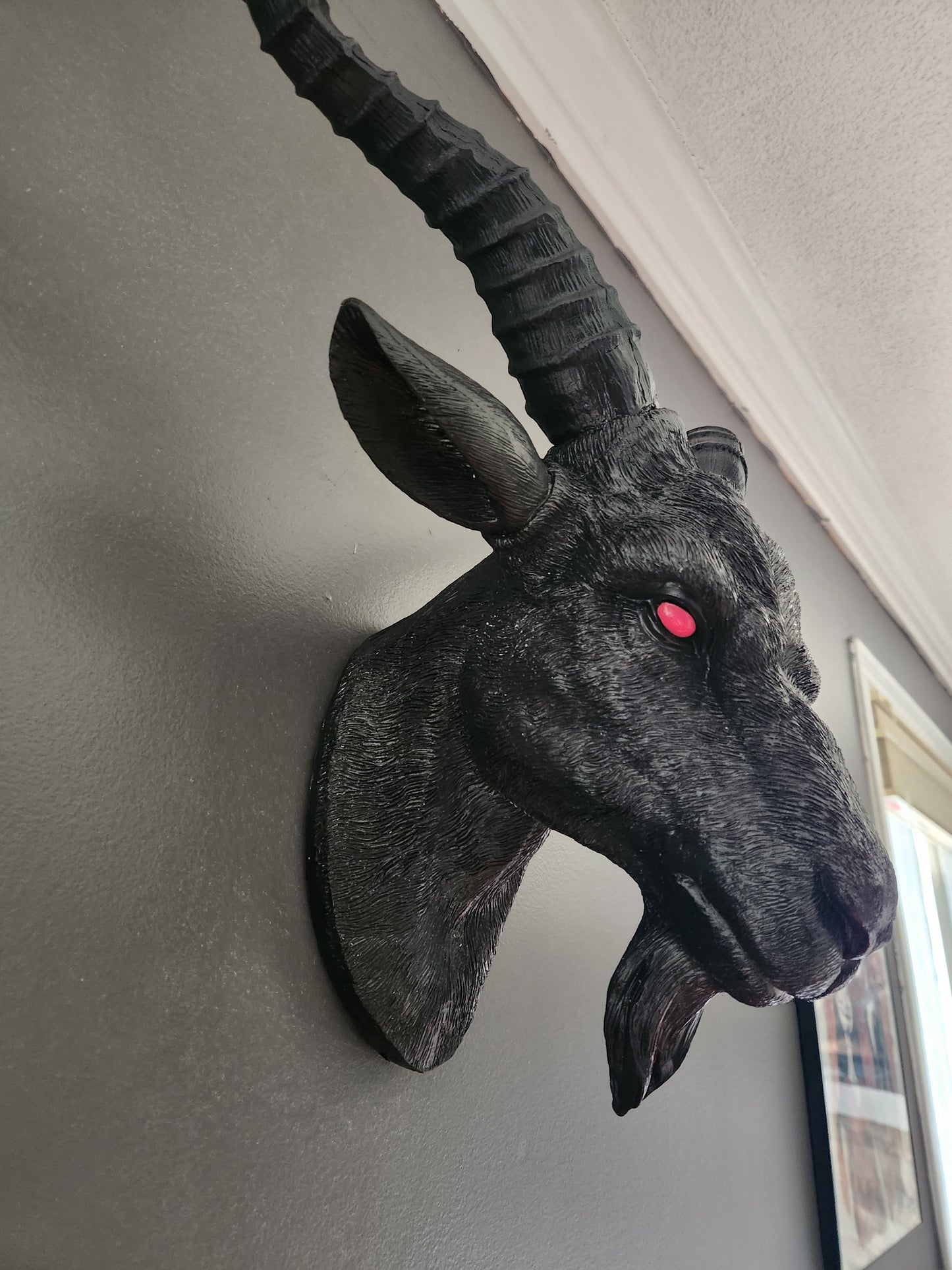 Baphomet Bust Wall Hanging