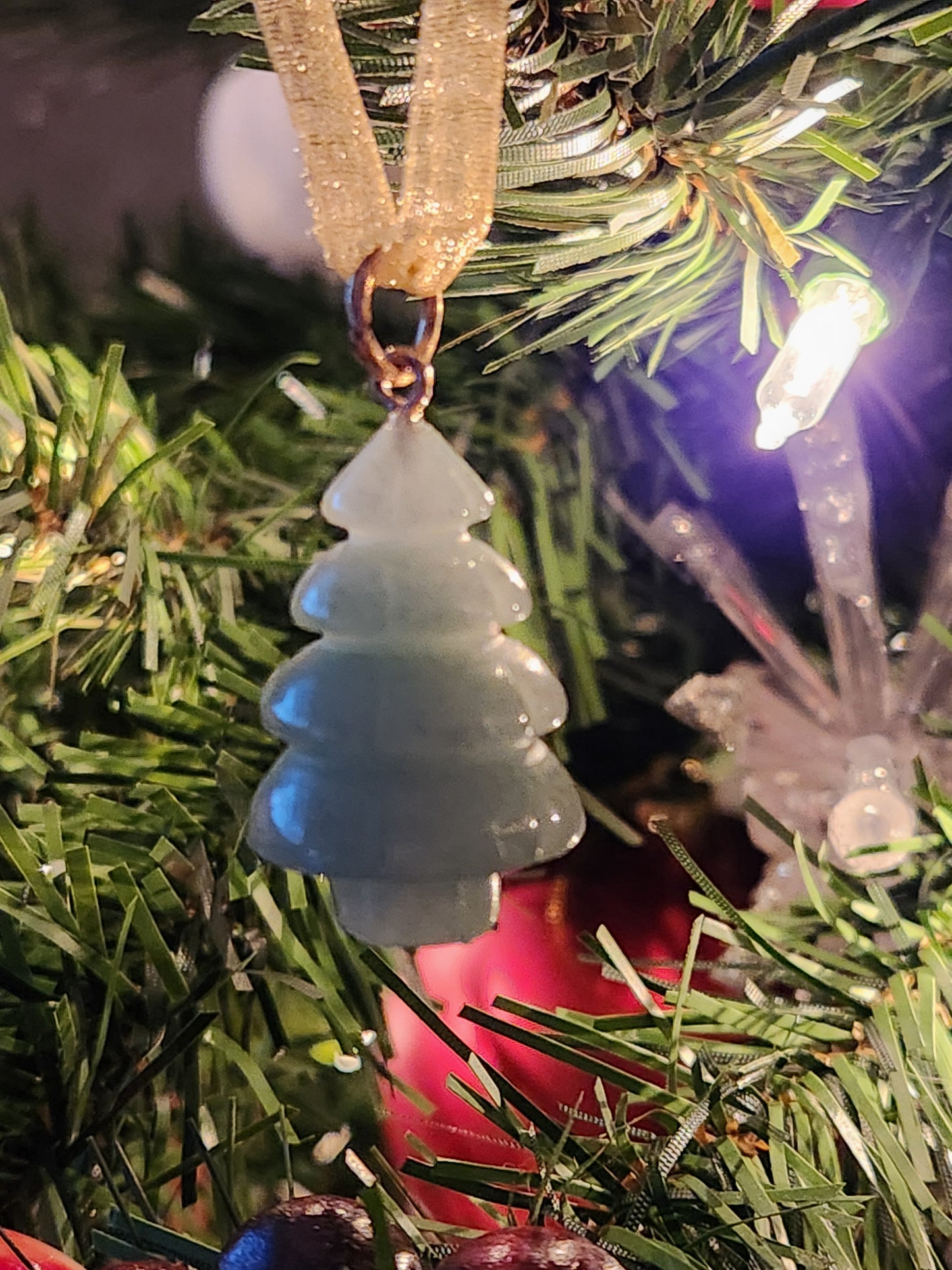 Crystal Tree Ornament Set