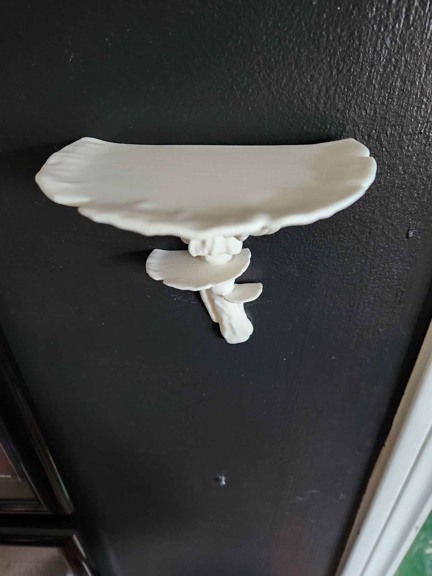 Mushroom Floating Shelf (White)