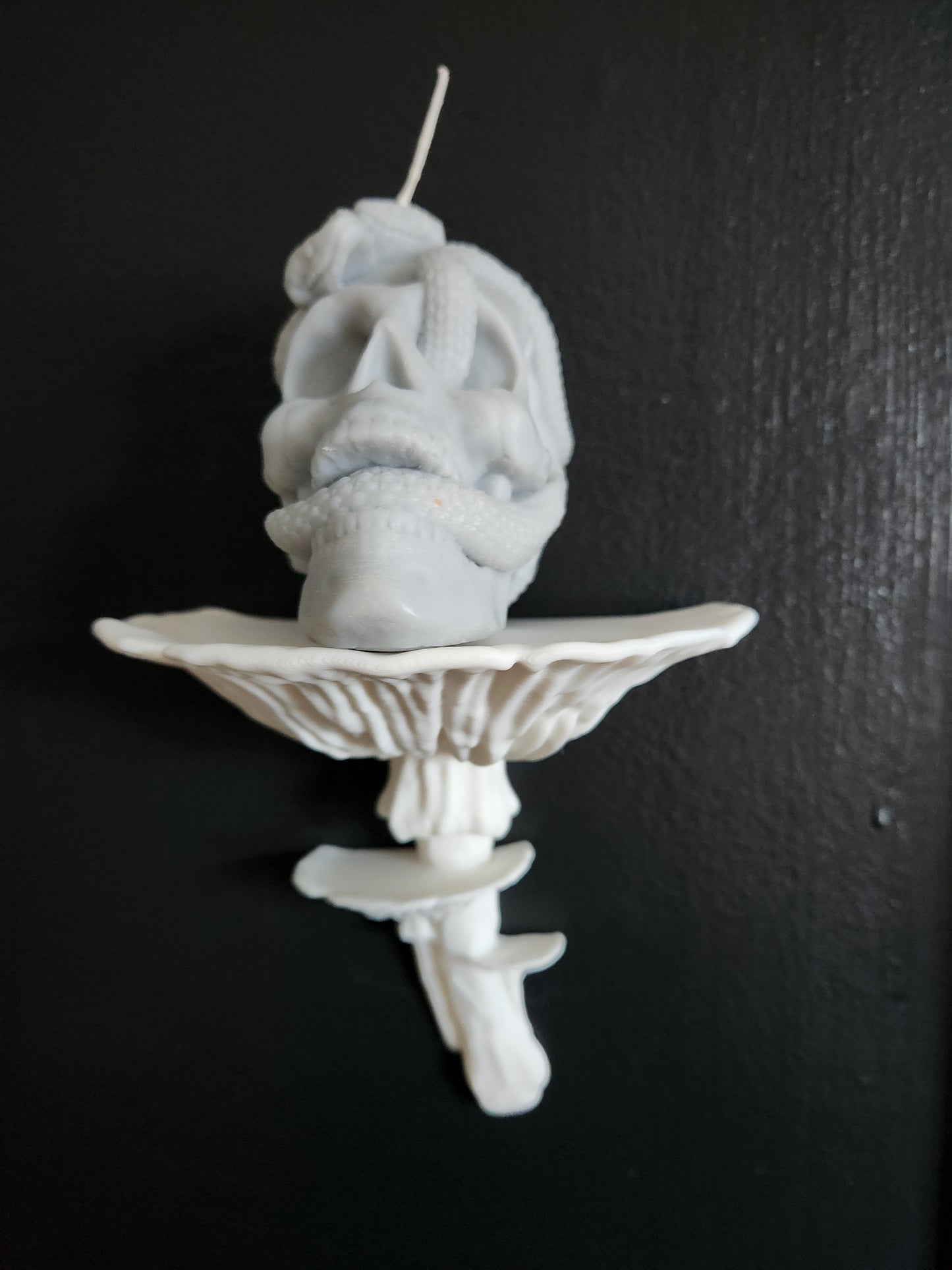 Mushroom Floating Shelf (White)