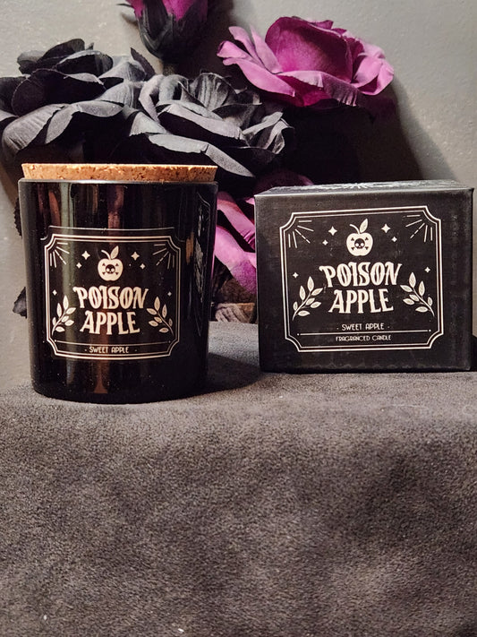 Midnight Ritual Gothic Candle - Poison Apple