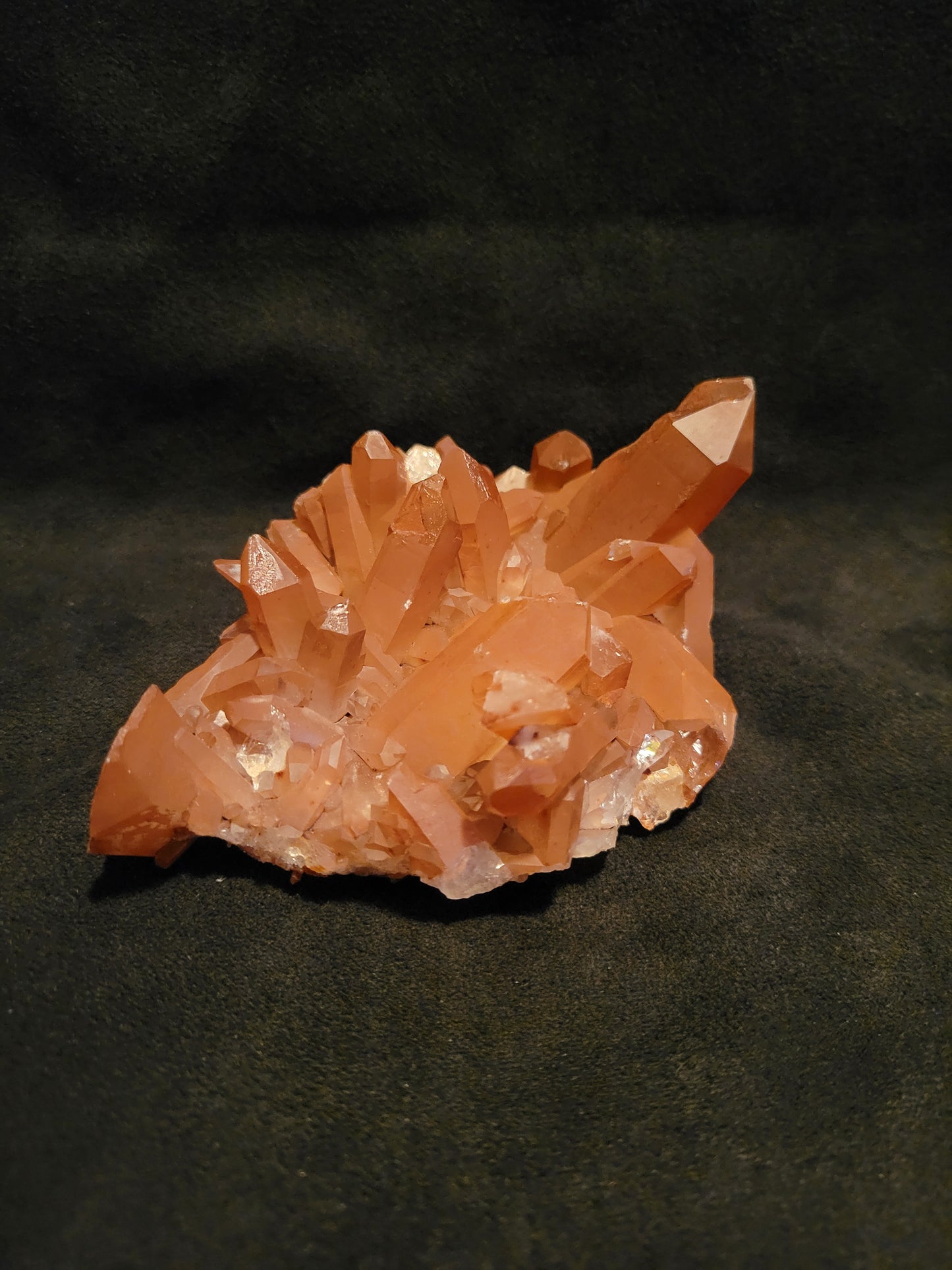 Tangerine Quartz (Cluster - Medium)
