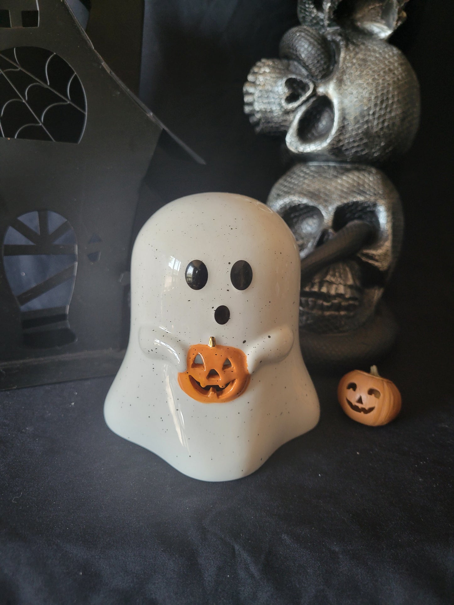 Ghost Tealight Candle Holder
