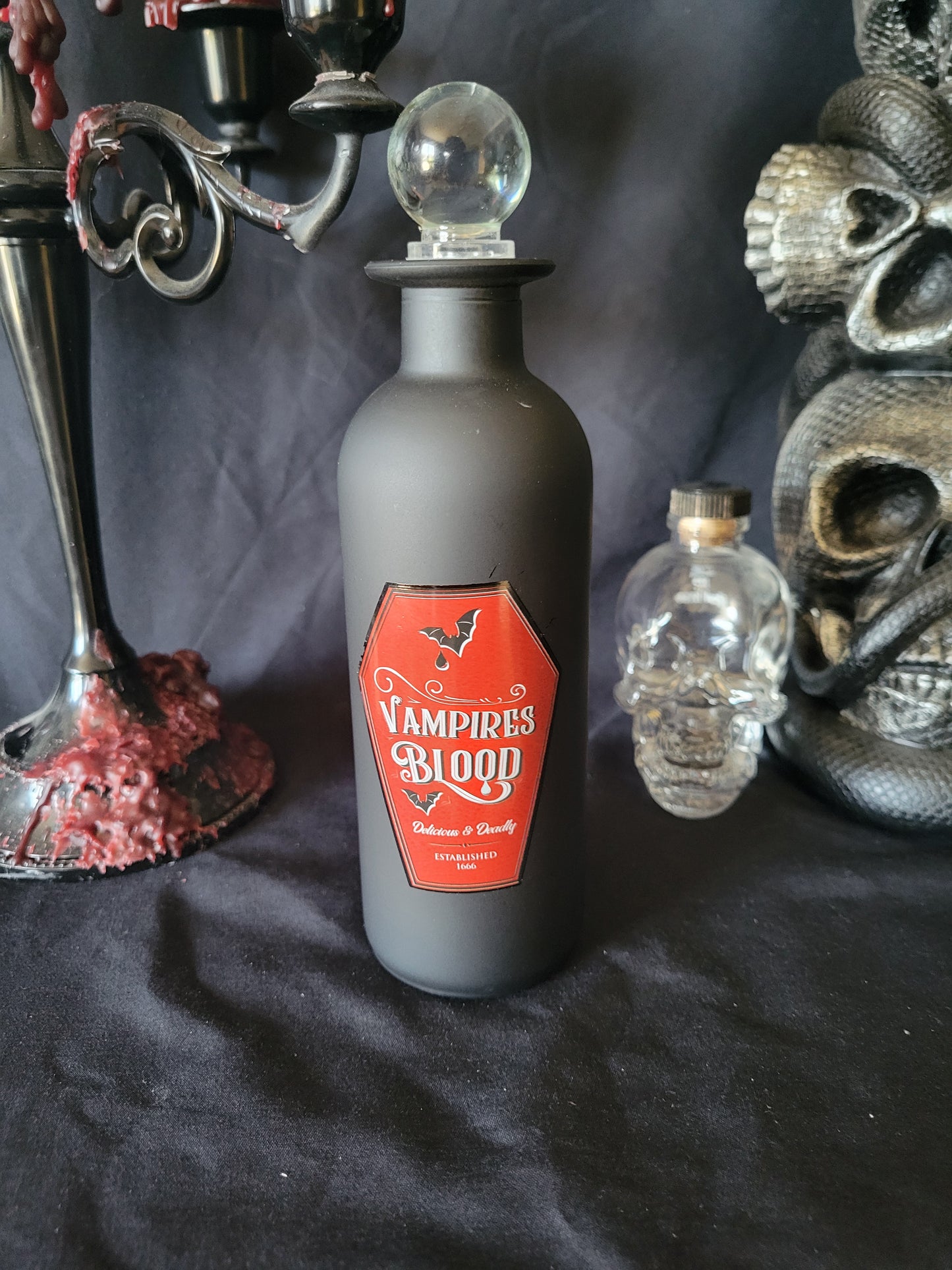 Decorative Vampire Blood Bottle