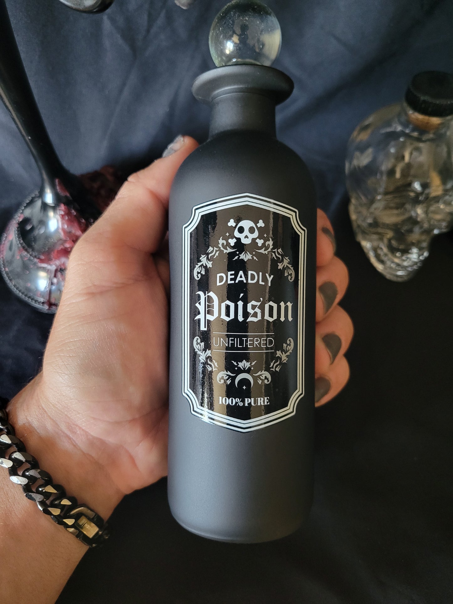 Decorative Deadly Poison Bottle