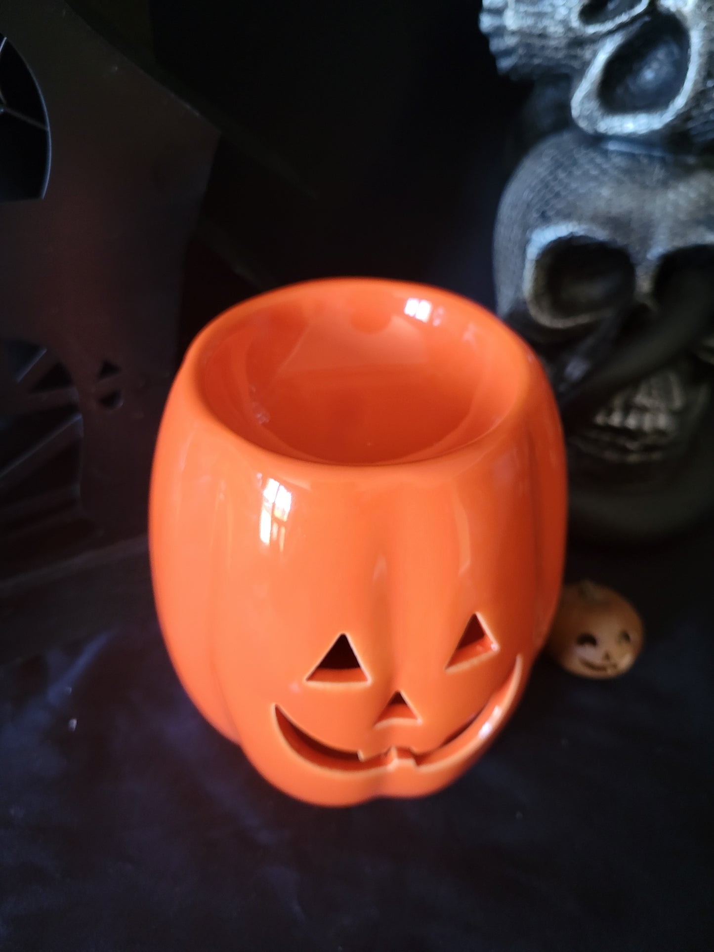 Jack O Lantern Oil Burner and Wax Melter