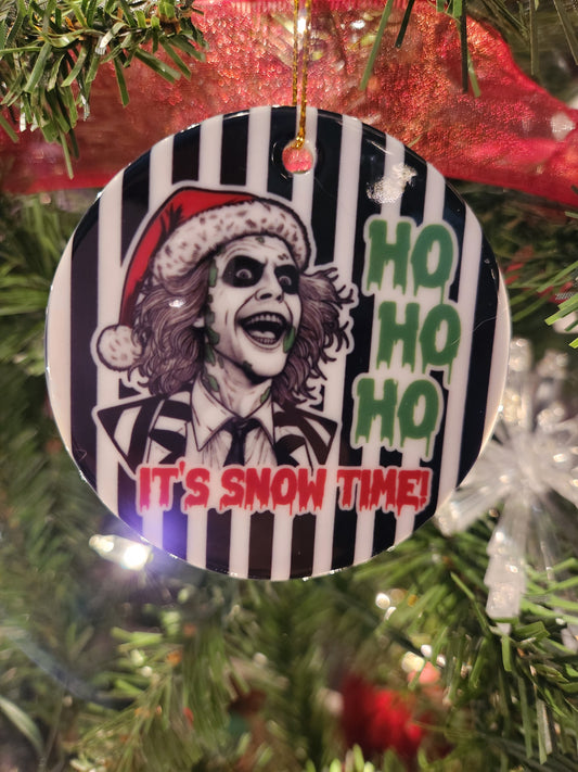 Beetlejuice Ornament