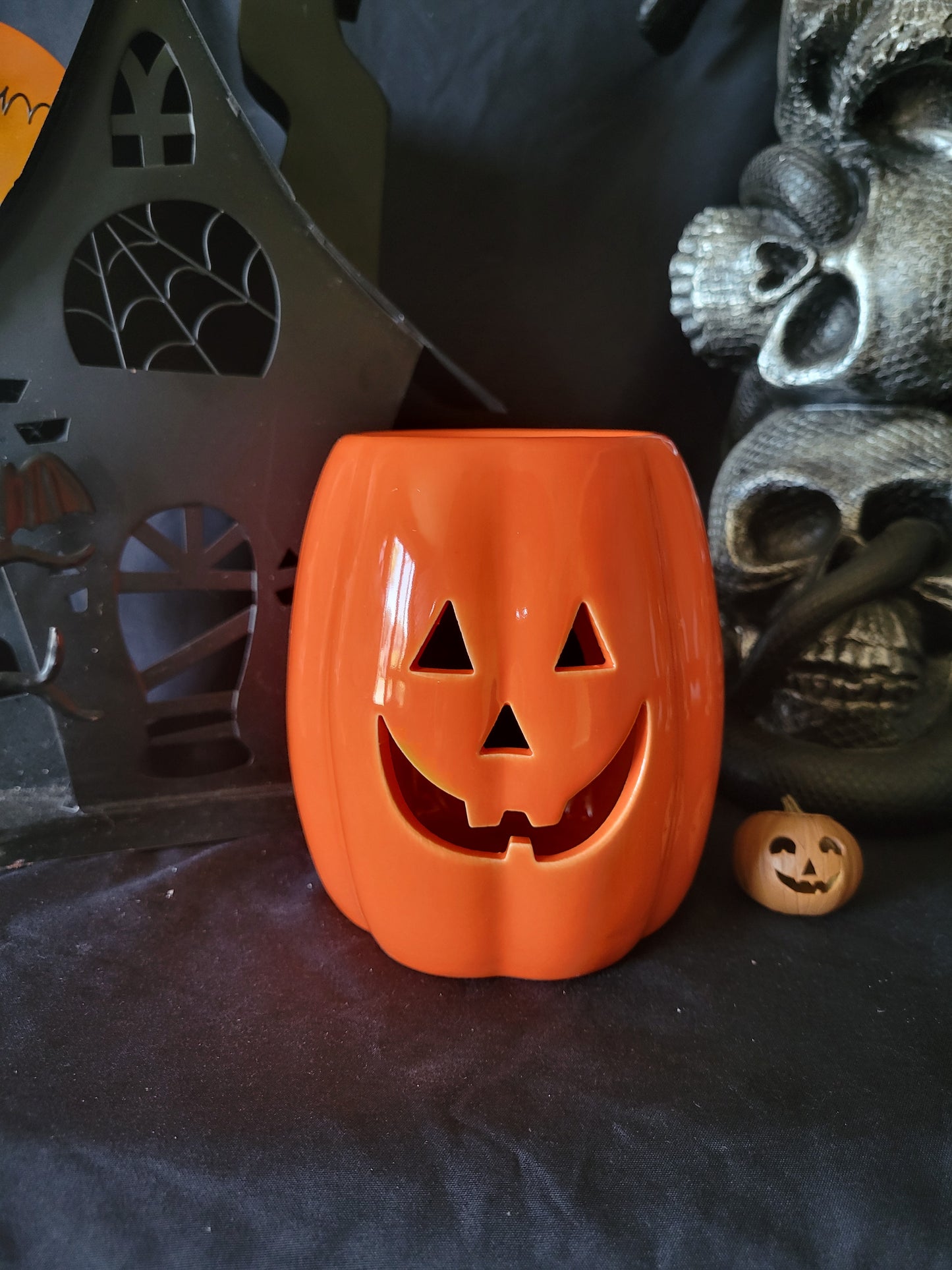 Jack O Lantern Oil Burner and Wax Melter