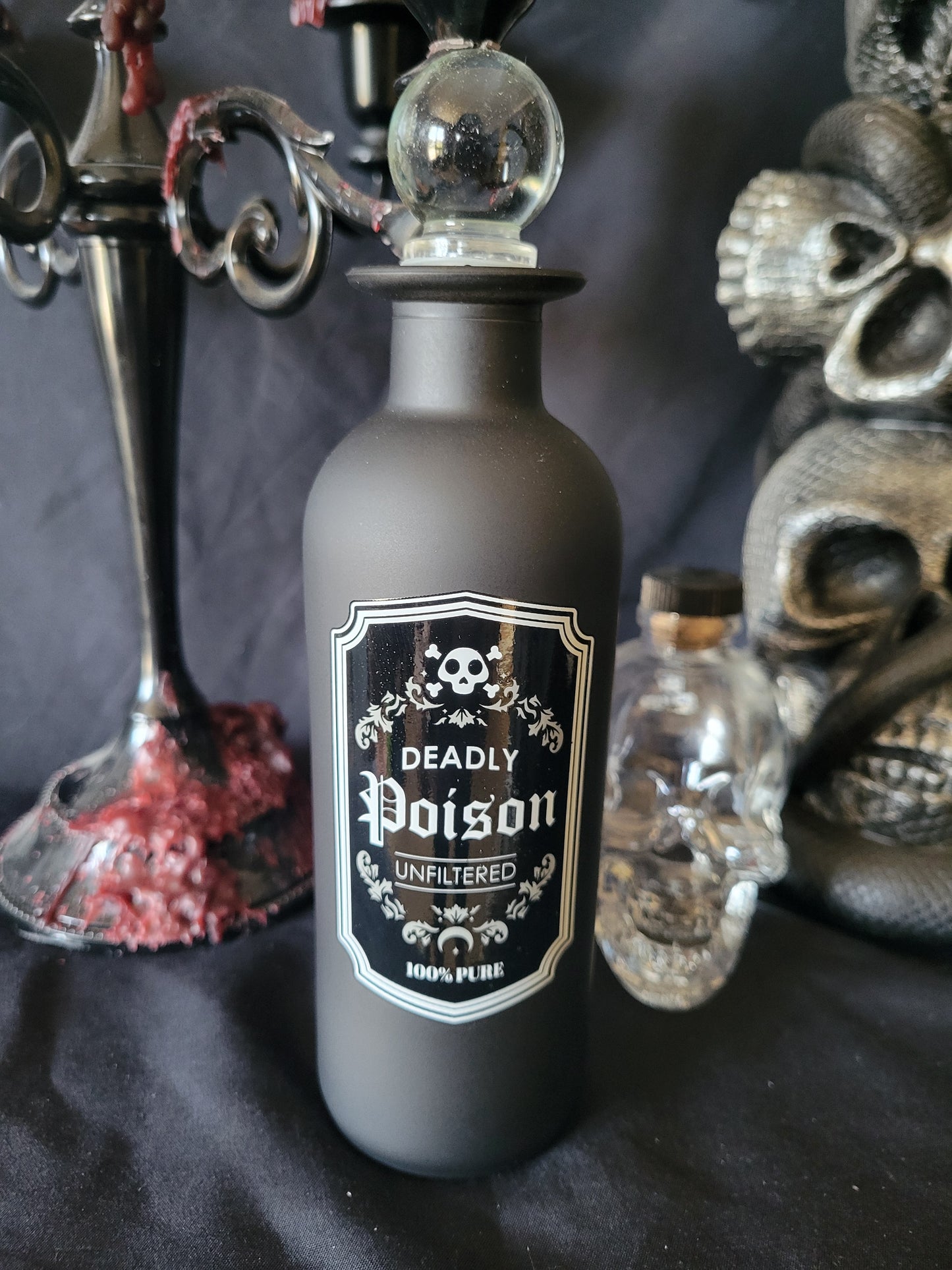 Decorative Deadly Poison Bottle