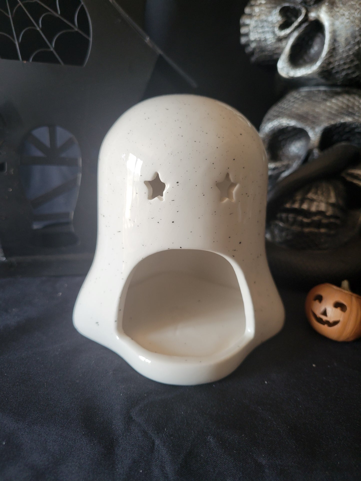 Ghost Tealight Candle Holder